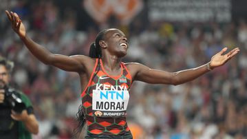 Mary Moraa's coach sets sights on breaking 800m world record next season