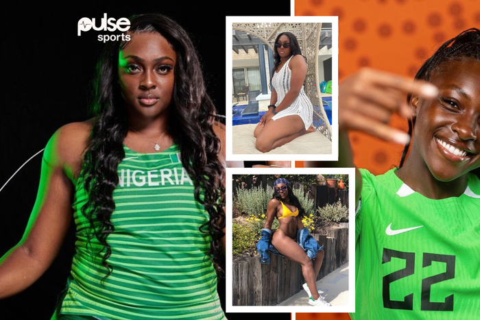 Michelle Alozie and Sade Olatoye battle for the crown of most beautiful sportswoman in Nigeria