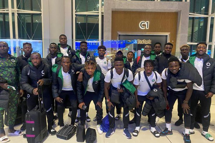 Super Eagles depart Nigeria for America
