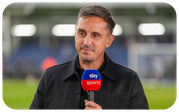 Gary Neville responds to Arsenal fans who demand that he should be banned from the Emirates