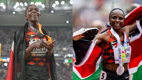Mary Moraa pens heartfelt congratulatory message to Hellen Obiri after New York City Marathon exploits