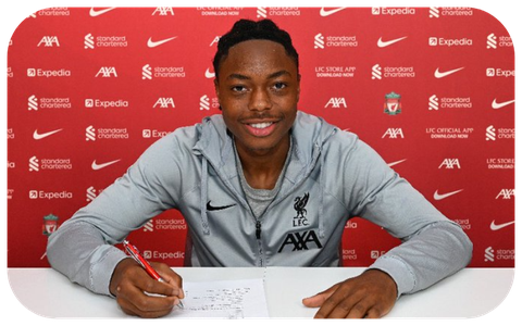 Nigeria-eligible star signs with Liverpool