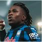 Ademola Lookman celebrates again for Atalanta.