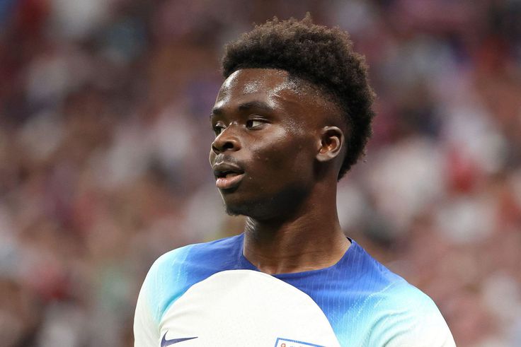 Bukayo Saka has been a key player for England at the world cup in Qatar