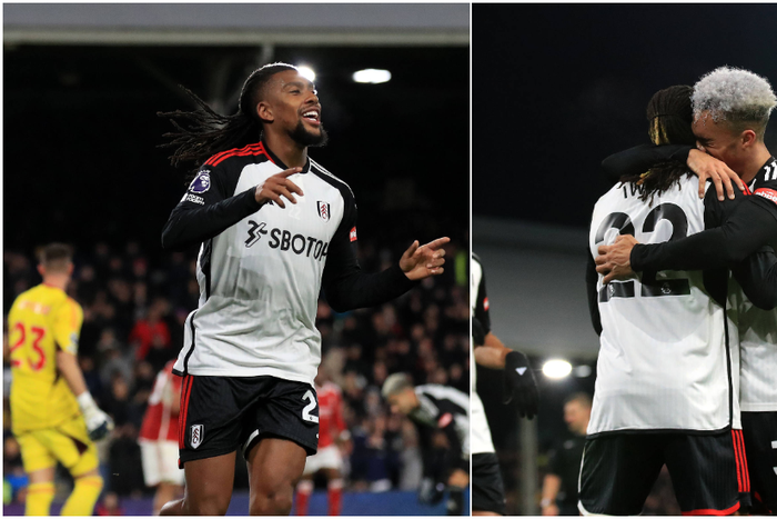 Alex Iwobi scored a brace for Fulham in their 5-0 win over Nottingham Forest |Pulsesports.ng
