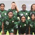 Asheligh Plumptre with her Super Falcons teammates in France.
