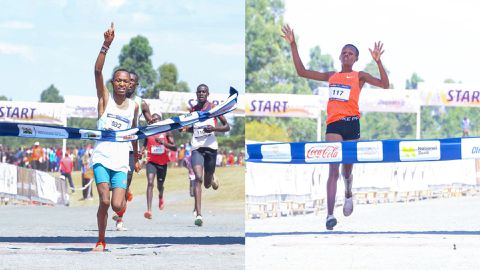 Dorcus Ndiema and Mathew Kipkoech Reign Supreme at 2025 Great Chepsaita Cross Country Run