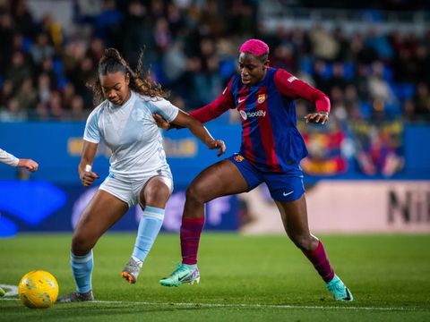 Oshoala ended a run of six matches without a goal for Barcelona.