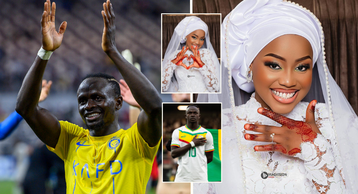 Sadio Mane: Senegal star marries longtime partner Aisha Tamba days after building stadium in Bambali