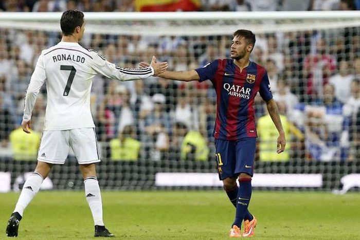 Cristiano Ronaldo and Neymar | BE Soccer