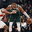 Nigerian Freak Giannis Antetokounmpo bags triple-double as The Milwaukee Bucks end losing streak with win against Toronto Raptors.