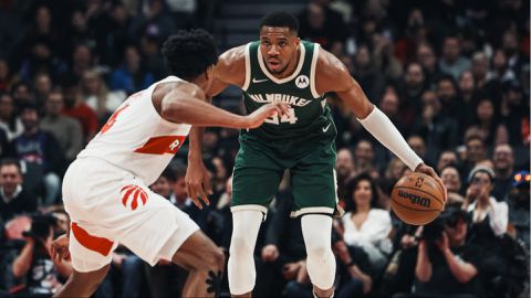 Giannis Antetokounmpo: Nigerian Freak bags triple-double as Bucks blow out Raptors