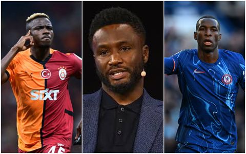 He's not that striker - Mikel Obi insists Chelsea can't win EPL with Nicolas Jackson but Victor Osimhen