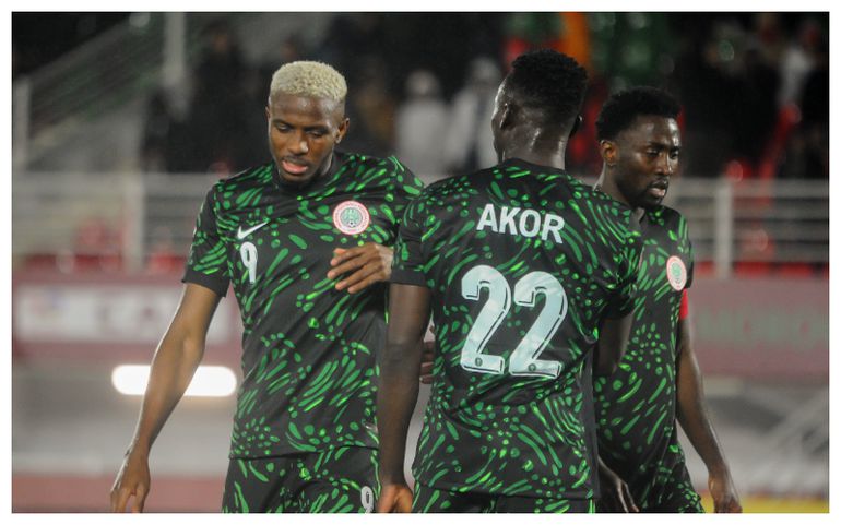 Super Eagles striker leaves Nigeria camp