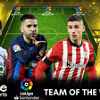 Barcelona trio headline LaLiga team of the week