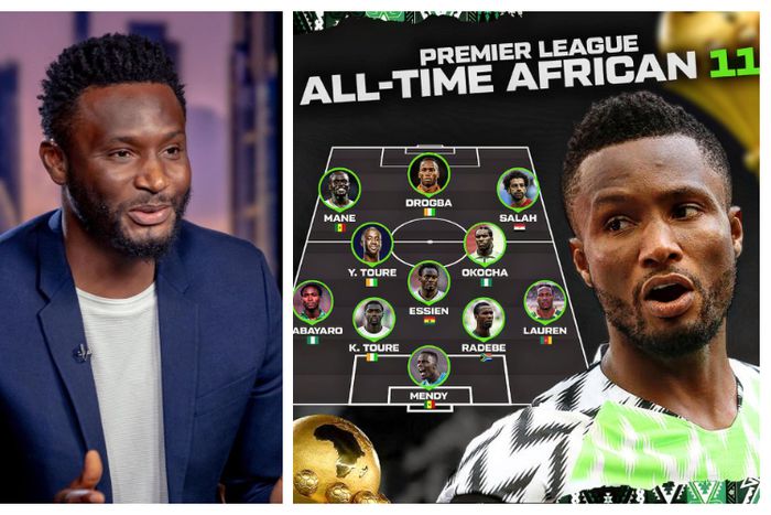 Obi Mikel's Premier League All-Time African XI