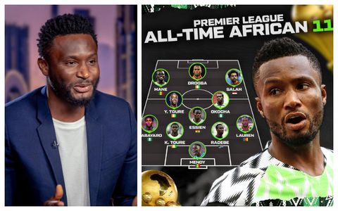 AFCON 2023: John Obi Mikel picks his Premier League All-Time African XI