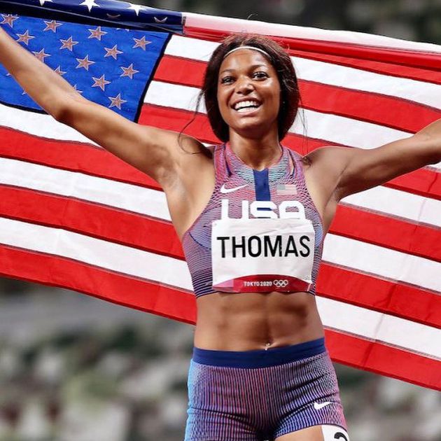 Gabby Thomas wins Olympics 200m gold after dominant victory over Julien