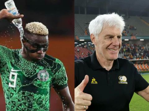 AFCON 2023: "We have no stars like Osimhen but..." - South Africa's coach Broos laments and aims dig at Nigeria