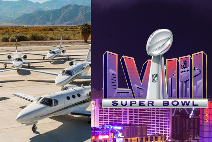 Super Bowl LVIII Private Planes