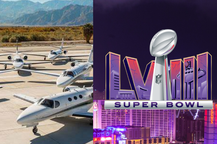 Super Bowl LVIII Private Planes
