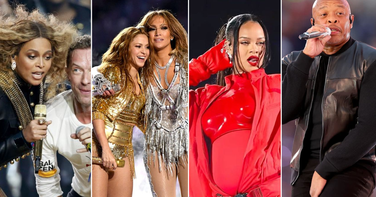 From Rihanna to Shakira: The Top 10 Most Iconic Super Bowl Halftime ...