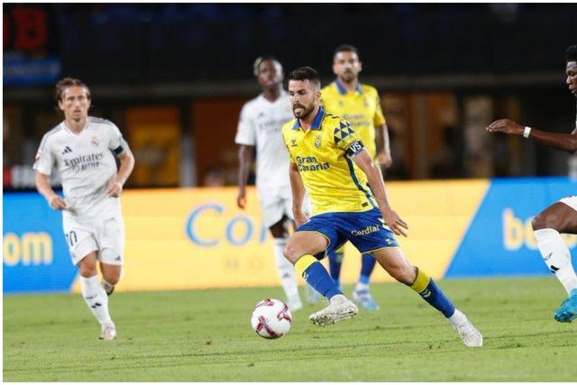 Kirian Rodriguez of Las Palmas.