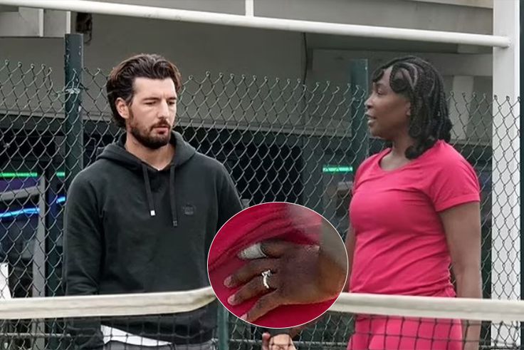 Engagement Buzz? Venus Williams spotted with diamond ring while getting cozy with Andrea Preti