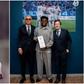 Taye Taiwo with his award!