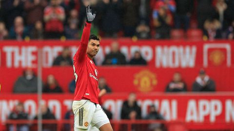 Casemiro hits Premier League century: Brazilian reaches 100 Man United appearances