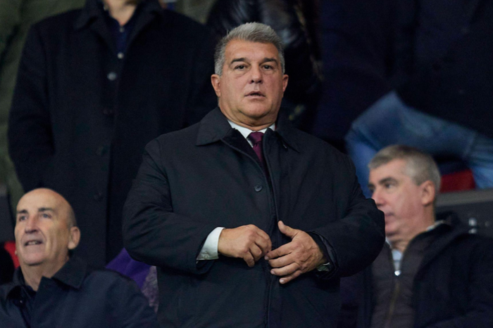 Barcelona president Joan Laporta