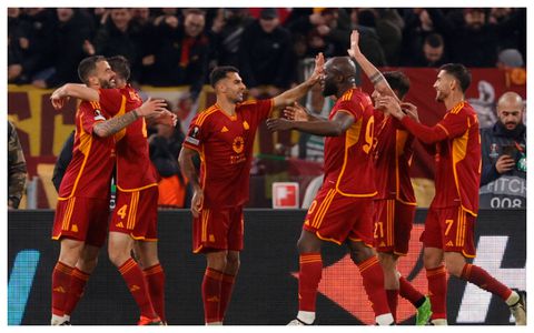 Europa: Roma thrash Brighton to gain massive advantage ahead of their second leg tie