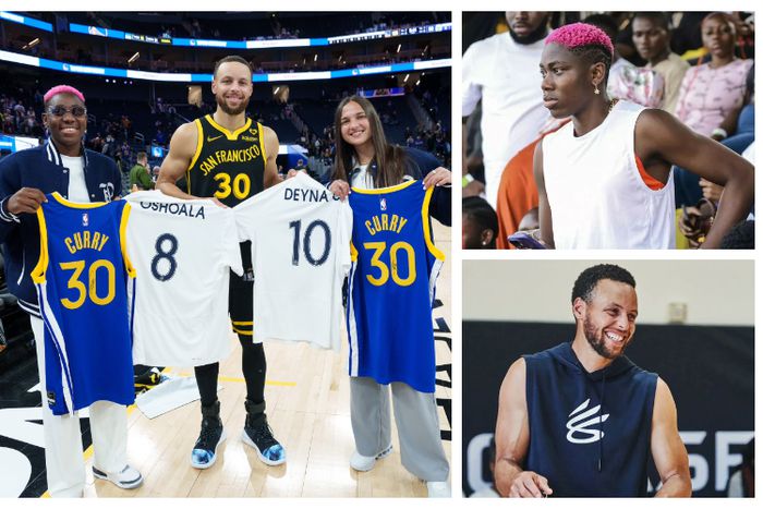 Asisat Oshoala links up with NBA GOAT