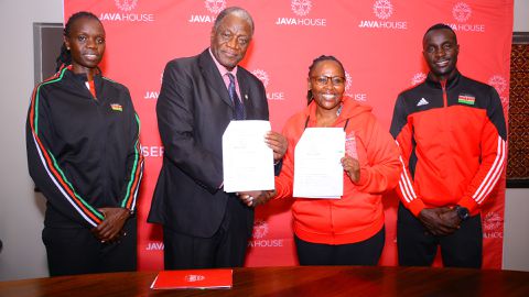 National team players set for finger licking servings after Kenya Volleyball Federation and Java pact