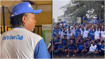 Super Eagles legend Nwankwo Kanu, Enyimba spread love with heartfelt visits to hospitals, orphanages