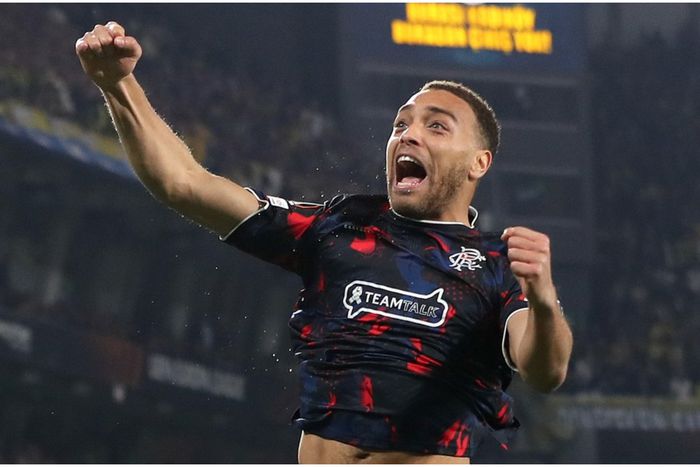 Cyriel Dessers of Rangers after his Fenerbahce.