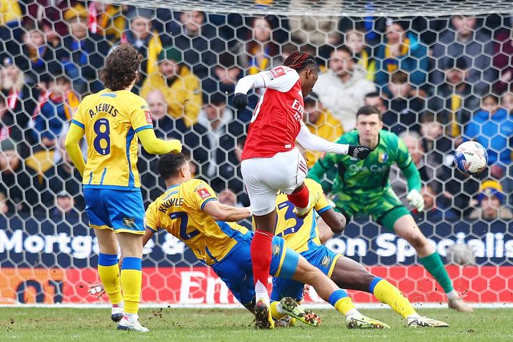 Mansfield vs Arsenal: Eze sends Gunners to FA Cup quarterfinal after six-year absence