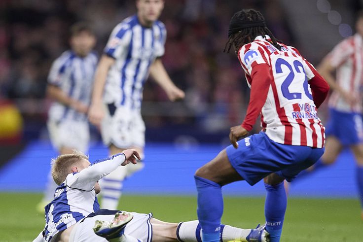 Atletico Madrid vs Real Sociedad: Ademola Lookman hooked before hour mark as Rojiblancos down fellow Copa del Rey finalists