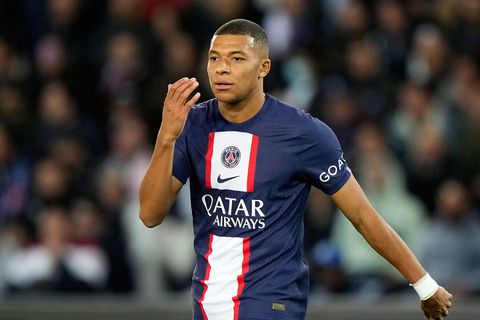 PSG forward Kylian Mbappe