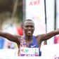 Ishmael Kipkurui wins a past a race