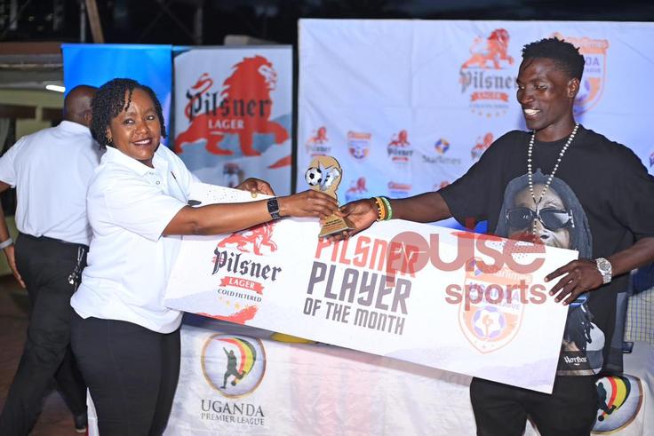 Tamale is the first goalkeeper to win the monthly gong