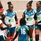 KCB Volleyball Players during a past match