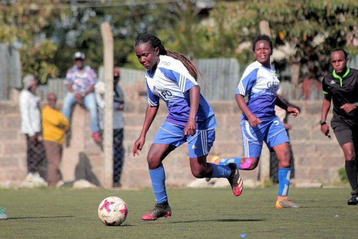 Lydia Akoth in action