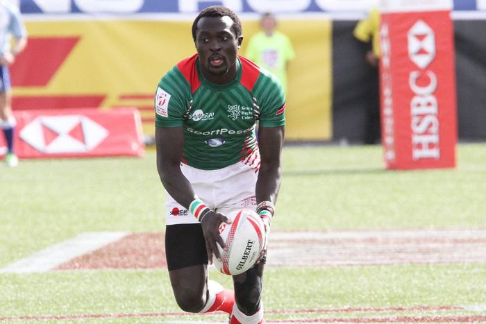 Kenya Sevens legend Collins Injera.