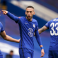 Reece James and Hakim Ziyech celebrating a goal for Chelsea