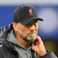 Liverpool manager Jurgen Klopp at Stamford Bridge during Chelsea game.