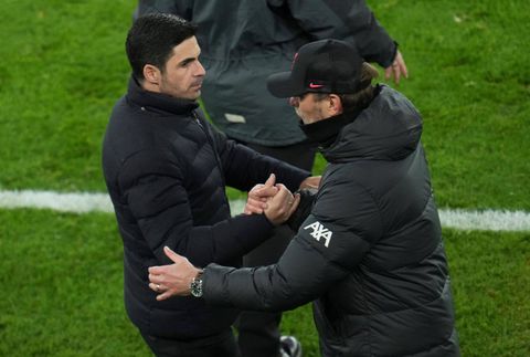 Not even Real Madrid dominated them here — Arteta on Anfield