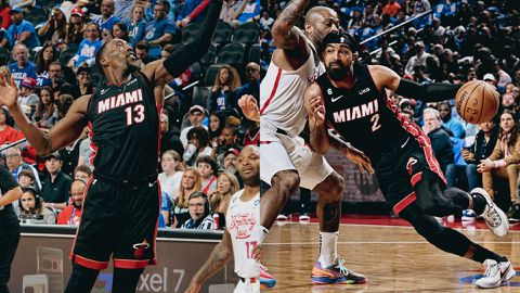 Femi Adebayo comes up big as Miami Heat shock Philadelphia 76ers