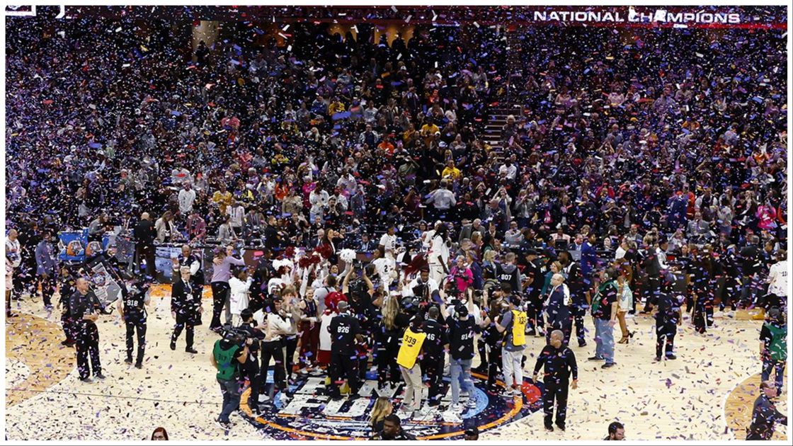 South Carolina beat Iowa to win NCAA women’s Basketball championship