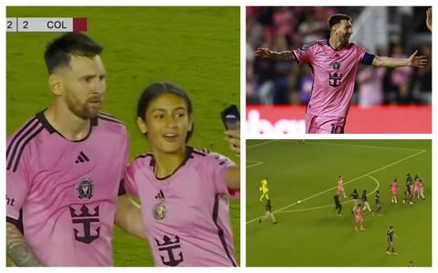 Messi's security bodyguard breached by young girl who invaded the pitch to snap selfie